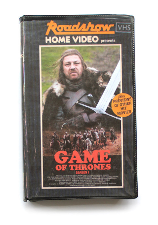 Illustration for article titled A Dude Made Fake VHS Covers for New Shows And They're So Good